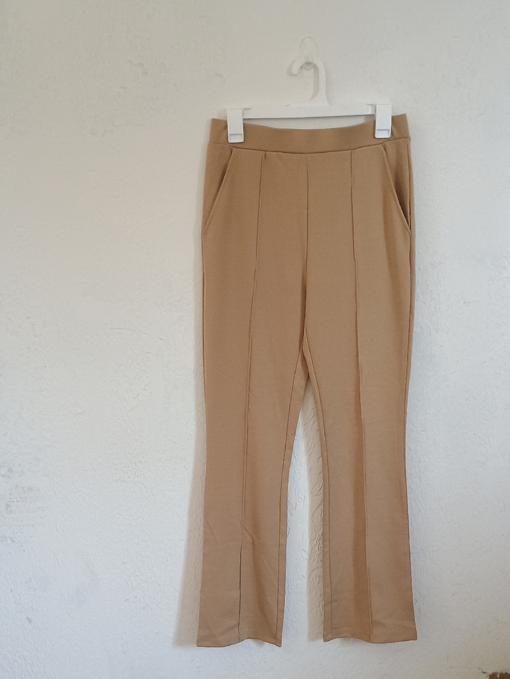Belldini Tan Boot Cut Flare Pants